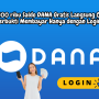 Modal Login dapat Rp100rb Saldo DANA Gratis Langsung Cair Terbukti Membayar