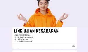 LINK TES Ujian Kesabaran Google Form, Yakin Sabar saat Puasa?
