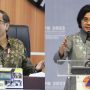 Menkopolhukam Mahfud MD bakal temui Menkeu Sri Mulyani untuk membahas temuan transaksi mencurigakan senilai Rp300 triliun di Kemenkeu. kolase foto Instagram/@mohmahfudmd dan @smindrawati.