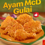 Menu Gulai McD/ Tangkap Layar Instagram @mcdonaldsid