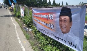 Mencuat Isu Bakal Nyalon Bupati KBB, Spanduk Wakil Bupati Banten Mulai Bertebaran di Bandung Barat