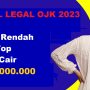 Pinjol legal OJK tersedia limit Rp 25 juta.