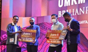 PT Bank Rakyat Indonesia (Persero) Tbk atau BRI memberikan apresiasi terhadap nasabah UMKM yang berhasil ‘naik kelas’
