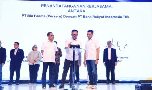 PT Bank Rakyat Indonesia (Persero) Tbk atau BRI menjalin kolaborasi dengan BUMN lainnya untuk meningkatkan sinergitas. 