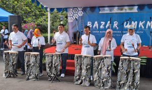 Bangkitkan Peran UMKM, Kanwil DJPb Provinsi Jabar Gelar Bazar