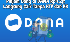 Pinjam Uang di DANA Rp4,2jt Cair Tanpa KTP dan KK