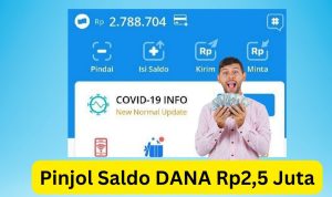 Pinjol Saldo DANA Tanpa BI Checking dan KTP Rp2,5 Juta Gak Pake Ribet