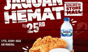 Promo Jagoan Hemat KFC/ Tangkap Layar Instagram @kfcindonesia