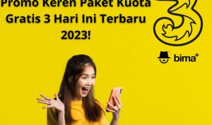 Promo Keren Paket Kuota Gratis 3 Hari Ini Terbaru 2023!