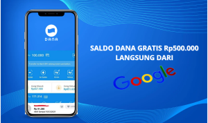Temukan Saldo DANA Gratis Dari Google Rp500 Ribu Hanya (Isi Survei), Klaim Sekarang! saldo dana gratis dari google