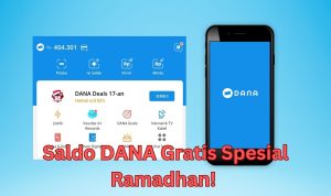 Ramadhan Berkah! Saldo DANA Gratis Rp400.000 Langsung Klaim Sekarang Juga