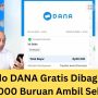 BARU LAGI! SALDO DANA GRATIS DIBAGIKAN Rp50.000 Sekali Daftar Saja