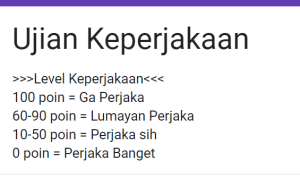link tes keperjakaan