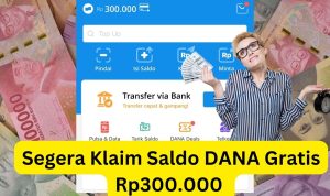 Cuma Main Game Dapat Saldo DANA Gratis Rp300.000