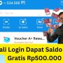 Gak Pake Lama, Langsung Klaim Saldo DANA Gratis Rp500.000 Cair Tiap Hari!