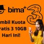 Sudah Ambil Kuota Gratis 3 (Tri) 2023 10GB Untukmu Hari Ini