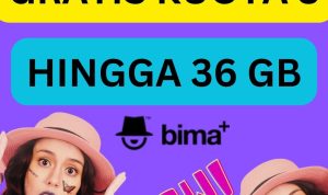 Buruan! Klaim Kuota Gratis 3 Unlimited Hingga 36 GB Buruan! Klaim Kuota Gratis 3 Unlimited Hingga 36GB