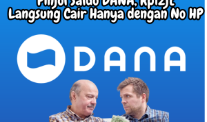 Trik Pinjol Saldo DANA Langsung Cair Rp12jt Hanya dengan Nomor HP