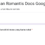 Link Ujian Keromantisan Google Form/ Tangkap Layar Google Form