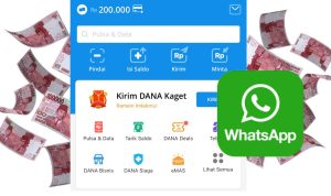 Daftar Nomor WhatsApp Dapat Saldo DANA Gratis Rp200 Ribu