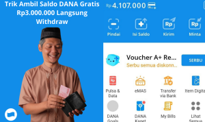 saldo dana gratis