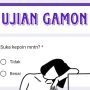 Tangkapan Layar Link Ujian Gamon Google Form
