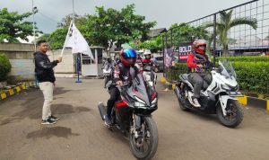 DAM Gelar Nonton Bareng WSBK Mandalika dengan Komunitas Honda di Karawang