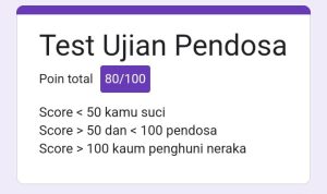 link tes ujian pendosa