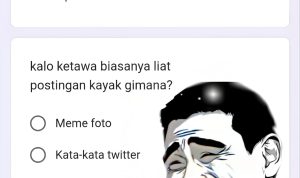 Tangakapan Layar Link Ujian Receh Google Form