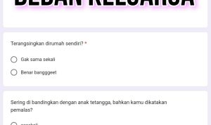 Link Ujian Google Form "Beban Keluarga"/Foto: Tangkapan Layar (tondanoweb.com)