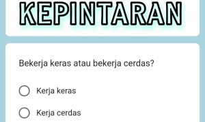 Tangkapan Layar Link Google Form "Ujian Kepintaran"/ Sumber: taqecy.blogspot.com
