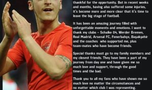 Mesut Ozil Pensiun dari Dunia Sepak Bola/Foto: Instagram (@m10_official)