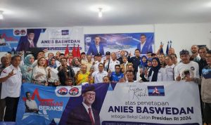 Para simpul relawan Anies Baswedan dalam Jarnas Beraksi. (Yudha Prananda / Jabar Ekspres)