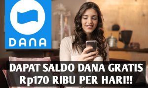 Dapat saldo DANA gratis sampai dengan Rp170 ribu per hari, bahkan dapat dilakukan saat ngabuburit pada bulan Ramadhan 2023 ini.