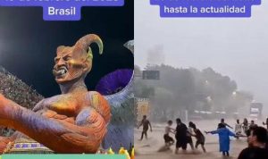 Benarkah Brazil Alami Banjir Hebat Karena Telah Menggelar Karnaval Satanic ?