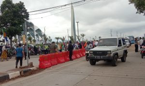 Pemprov Jabar akan Perbanyak Akses Jalan Menuju Masjid Al Jabbar. (SANDI NUGRAHA/JABAR EKSPRES)