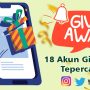 18 Akun Media Sosial yang Sering Mengadakan Giveaway Terpercaya