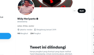 Dihujat Usai Bersikap Arogan Soal Pajak Bea Cukai, Widy Heriyanto Kunci Akun Twitter Dihujat Usai Bersikap Arogan Soal Pajak Bea Cukai, Widy Heriyanto Kunci Akun Twitter