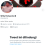Dihujat Usai Bersikap Arogan Soal Pajak Bea Cukai, Widy Heriyanto Kunci Akun Twitter