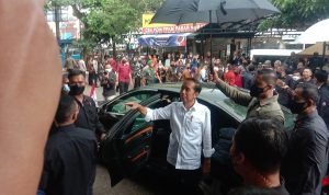 Breaking News! Sambut Presiden Jokowi, Polisi Siagakan 90 Personel Presiden Jokowi saat kunjungan kerja ke Kota Bandung beberapa waktu lalu. Hari ini presiden melakukan kunker selama dua hari pada 5-6 Maret 2023. (Sandi Nugraha/Jabar Ekspres)