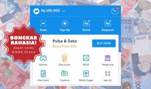 Cara Dapat Uang dari DANA Rp150 Ribu Langsung Cair
