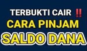 pinjaman saldo dana