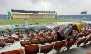 Bupati Bandung Dadang Supriatna menyebut jika pembangunan SJH tetap berlanjut meski Piala Dunia U-20 di Coret. Foto Agi Jabarekspres