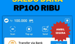 Raup Saldo DANA Gratis Rp100.000 dari Game Penghasil Uang
