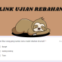 Link Ujian Rebahan Google Form