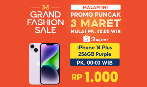 Ingat! Promo Shopee 3.3, Ini Cara Dapatkan Flash Sale Iphone, Jangan Lewatkan!