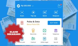 Daftarkan Nomor HP untuk Dapat Saldo DANA Gratis Rp150 Ribu