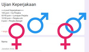 Link Tes Ujian Keperjakaan Via Google Form yang Viral Maret 2023