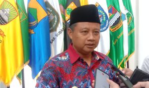 Wagub Jabar, Uu Ruzhanul Ulum. Senin (13/3). (Sandi Nugraha/Jabar Ekspres)