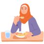 Penjelasan Hukum Makan Lupa Saat Puasa